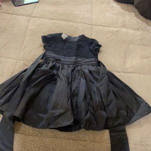 formal black dress
